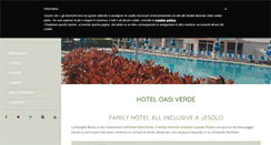 Desktop Screenshot of hoteloasiverde.com
